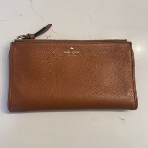 KATE SPADE wallet in tan